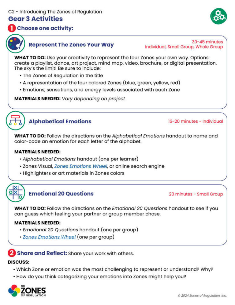 C2 Gear 3: All Activities
