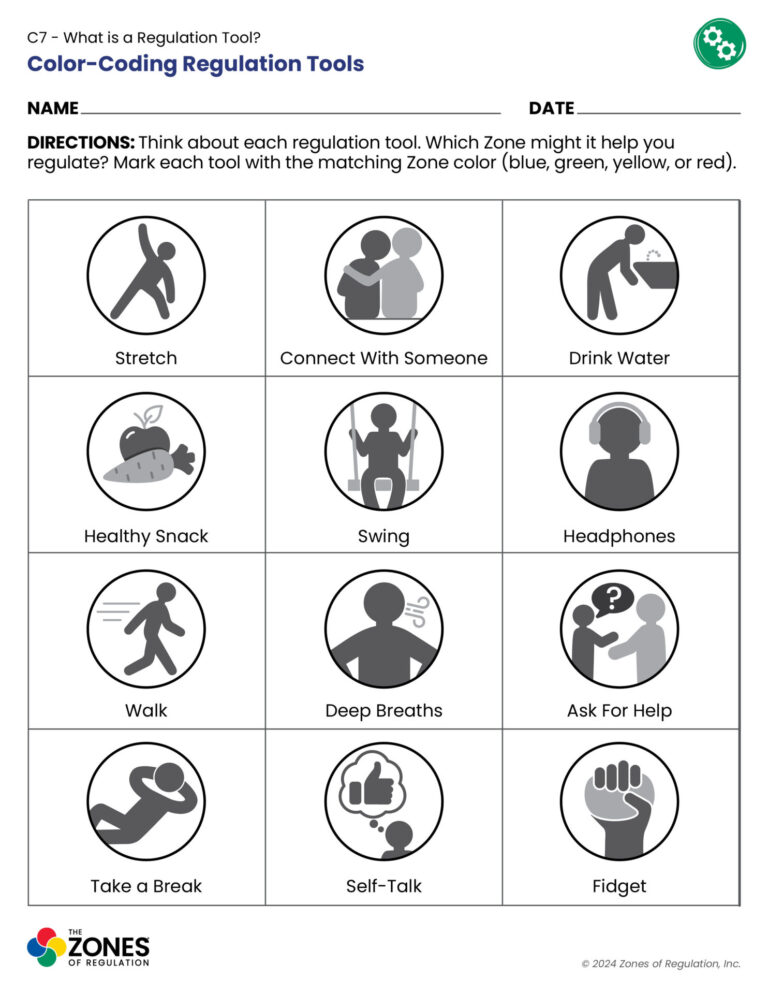 C7 Gear 2: Colorcoding Regulation Tools